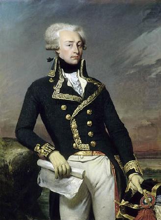 Marie-Joseph Paul Yves Gilbert du Motier, marquis de La Fayette (1757-1834), represente en 1792, Joseph-Desire Court